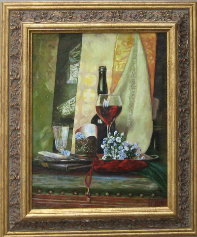 Натюрморт с вином